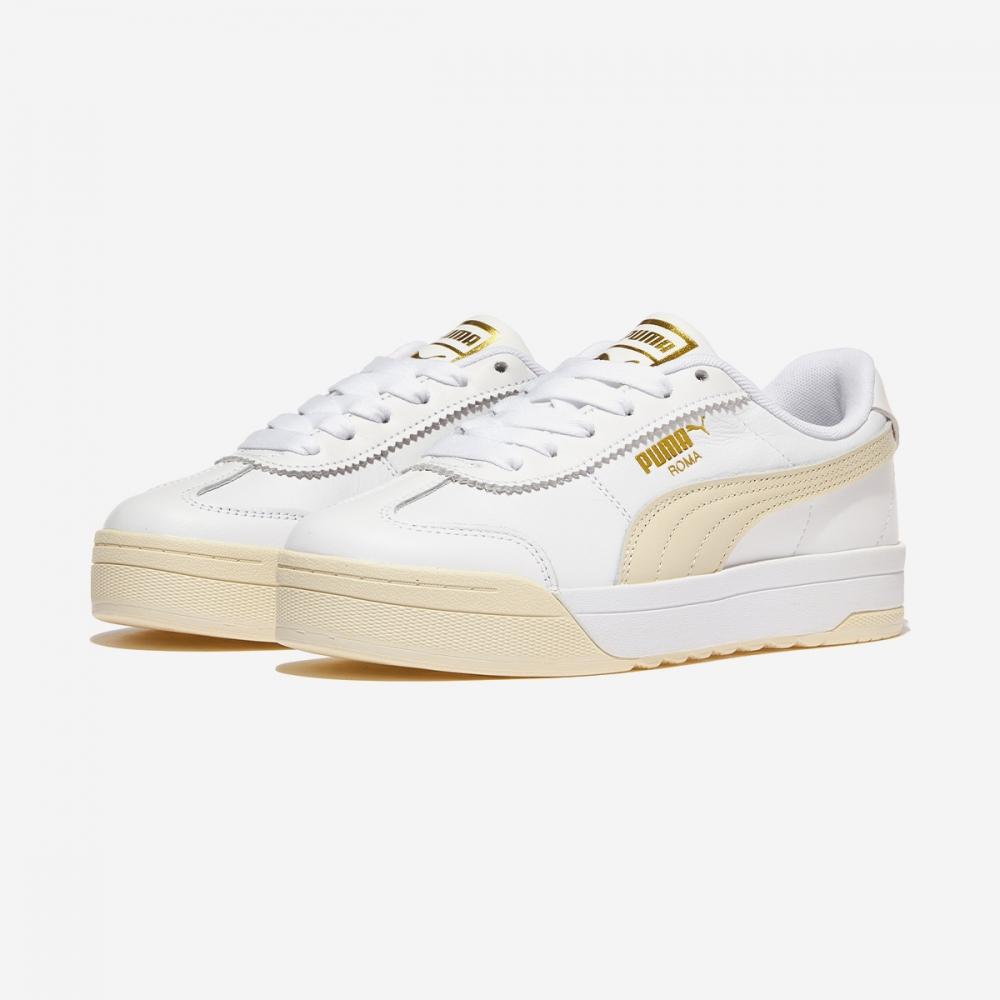 Puma Roma Feminine Women Pki39860903 Puma White Alpine Snow