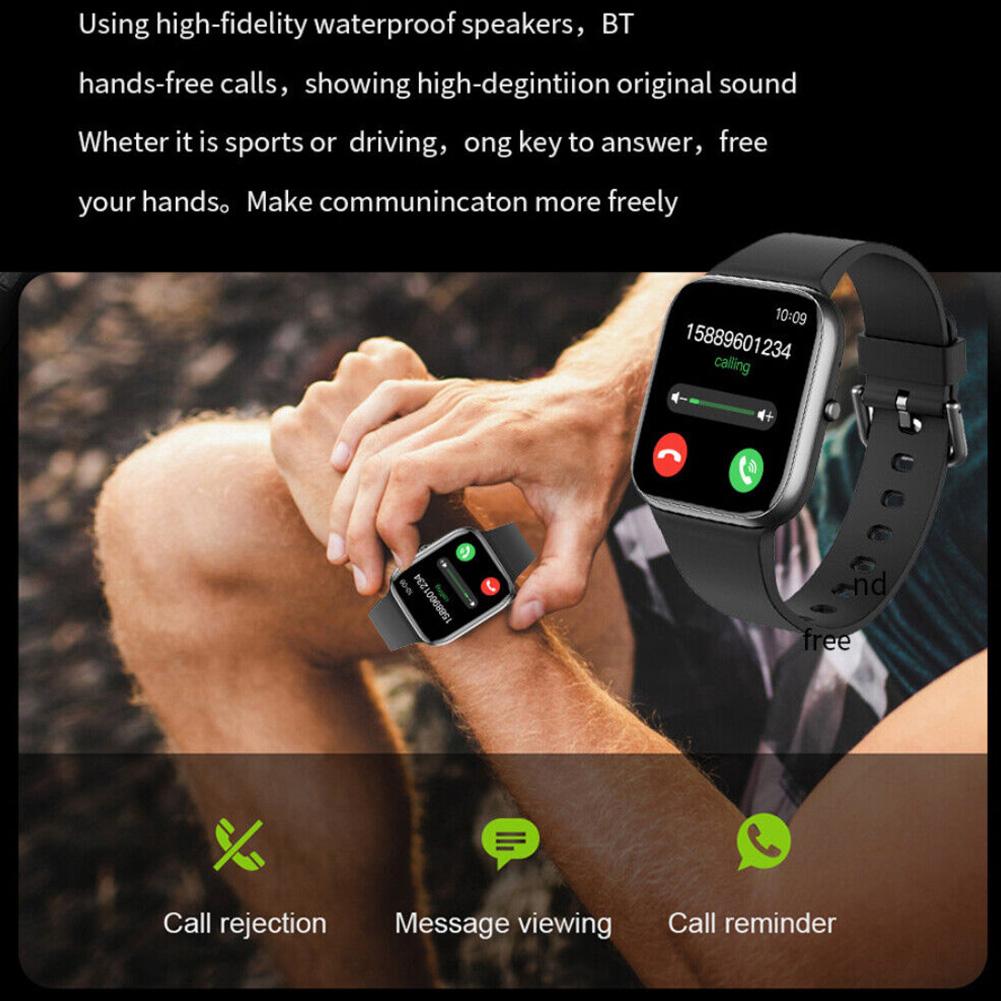 Y9Pro Smartwatch Fashion Women Men's 1.85 Inch Bluetooth Music Talk Blood Monitoring Playing Sm V8B6