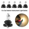 5/10PCS T3 T4 Led Bulbs Car Interior Lights Auto Warming Indicator Lamp 12V Yellow Warm LIght For Car Instrument Lights Accessor