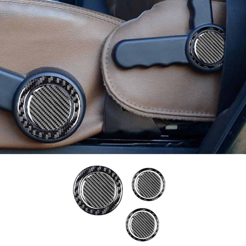 Аксессуары для салона автомобиля для Jeep Wrangler JK 2011 2012 2016 2014 2015 2016 2017 Черное декоративное углеродное волокно