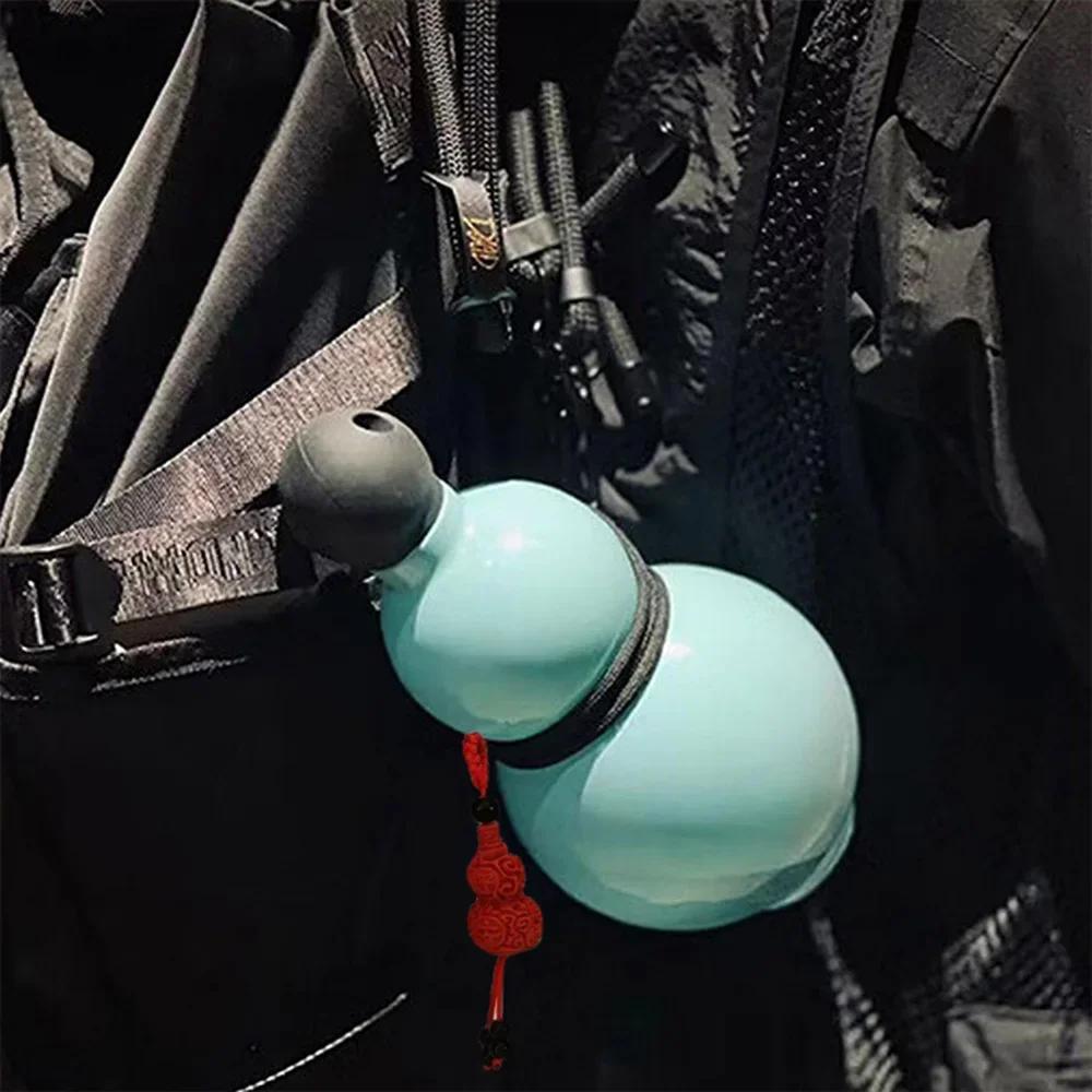 Творческая новая бутылка для воды из тыквы, хрустальная, большая емкость, удобная чашка, креативная чашка для воды в китайском стиле для путешествий и занятий спортом