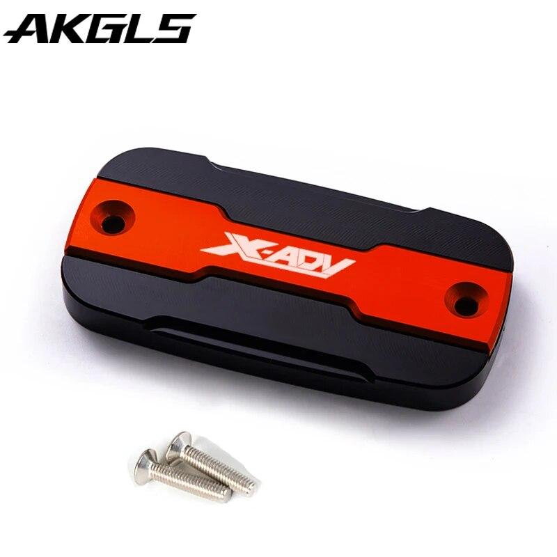 For HONDA XADV 750 X-ADV 750 X ADV 300 750 1000 2017-2022 Motorcycle Front Brake Fluid Tank Cap + Filling Port Cap Accessories