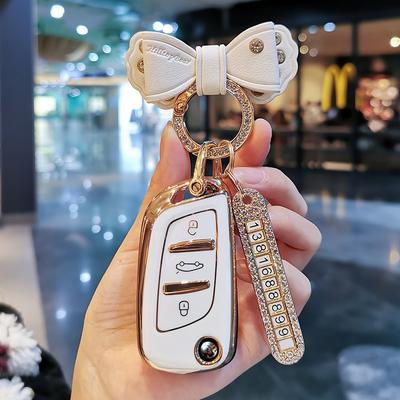 Новый чехол-обложка из ТПУ для корпуса брелока автомобиля Защитный чехол-сумка Для Peugeot 3008 308 408 407 5008 Для C1 C2 C3 C4 C5 DS3 DS4 DS5 DS6