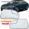 Стеклянная линза бокового зеркала заднего вида для Lincoln MKZ 2013 2014- Версия для США Базовая версия Зеркало двери с подогревом Стеклянная линза Автомобильные аксессуары