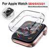 Чехол для Apple Watch Ultra/8/7/6/SE/5/4/3/2 42 мм 38 мм, мягкий чехол из ТПУ для защиты экрана для IWatch 4 44 мм 40 мм 49 мм