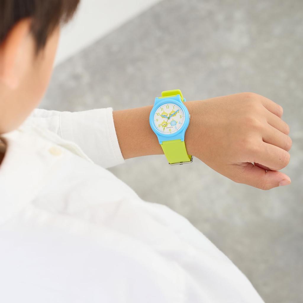 Citizen Аналоговые часы TSUMTSUM TOY STORY Инопланетянин Уретан Q&Q, Дизайн, Водонепроницаемые, Ремешок, V06A-510VK