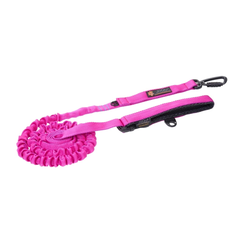 JoQu® Ultra Strong Runners Pink Shock Absorbing Dog Leash