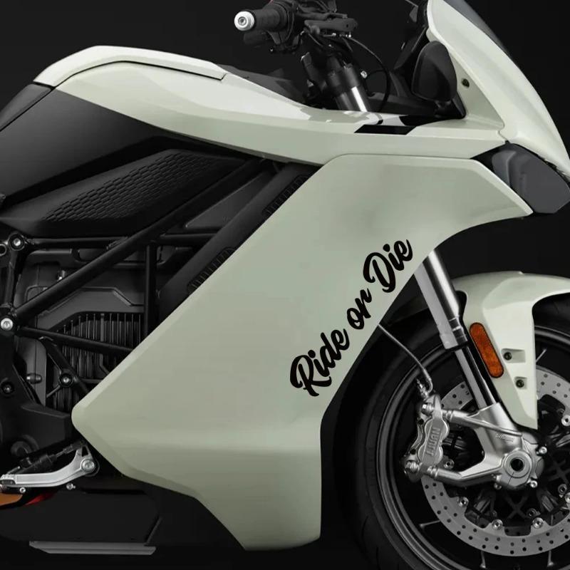 16.6x4см Автомобильная наклейка Ride or Die Светоотражающая Виниловая Пленка на Окно Наклейки для Грузовика Мотоцикла Фургона Пикапа Декоративные Аксессуары