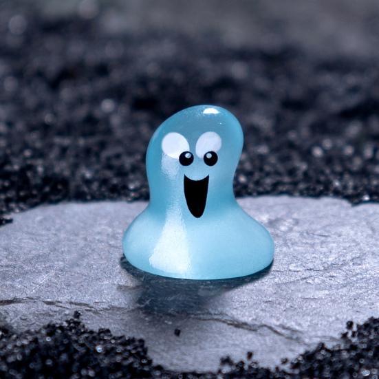 8 шт./компл. фигурка водяного духа, светящаяся мини-украшение водяного эльфа, миниатюрная мультяшная статуэтка в виде капли воды, игрушка-микропейзаж