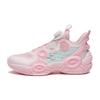 Irregular 2 Sports Fashion Comfortable Non-Slip Wear-Resistant Mid-Top Kids Basketball Shoes Kids Basketball Shoes Pink Blue 322321102H-8