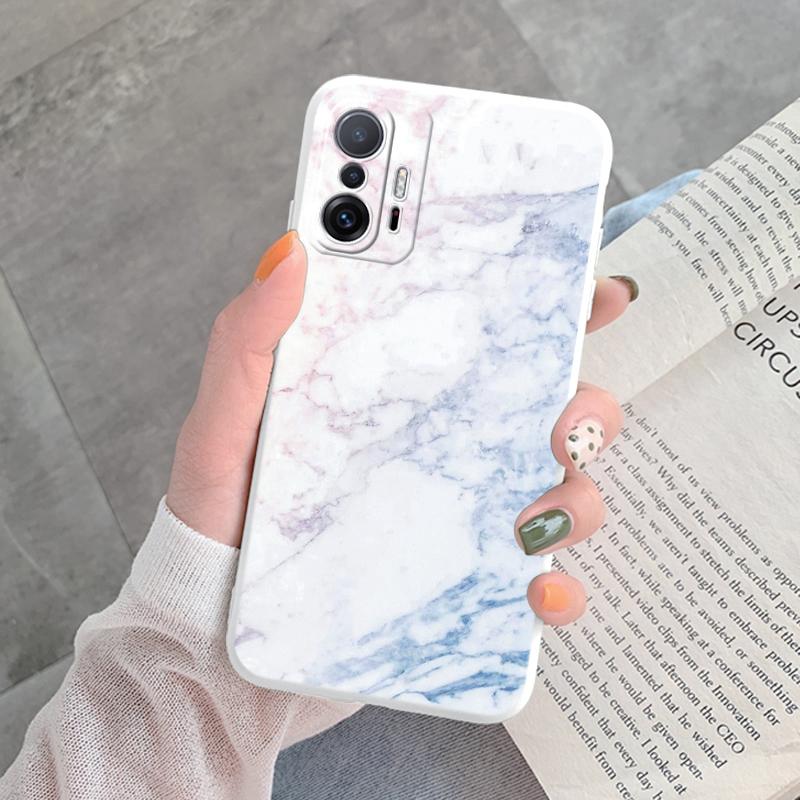 Marble Pattern Phone Case For Xiaomi 11T Pro Mi11T Pro Protective Cover Case Soft Silicone Funda For Xiaomi Mi 12T 13T TPU Coque