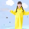 "Children's Full-Body Rainstorm-Proof Disposable Raincoat for Boys and Girls with Backpacks"