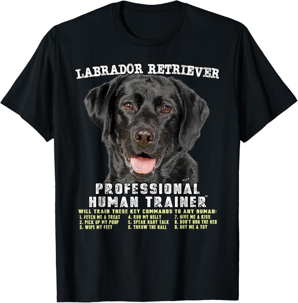 Labrador Retriever Black Lab Professional Human Trainer Gift Unisex T-Shirt