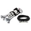 Diecast Yankee Horn for Shinkansen Dual Air Echo Decorative Custom Cars, 12V/24V Compatible, 138dB, Horn, Trumpet, Horn, Horn, Truck, Truck,