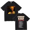 Футболка рэпера Chief Keef A Lil Tour Унисекс Женская Мода Хип-Хоп Рэп Футболка Унисекс Повседневная Хлопковая Оверсайз С Коротким Рукавом Футболки