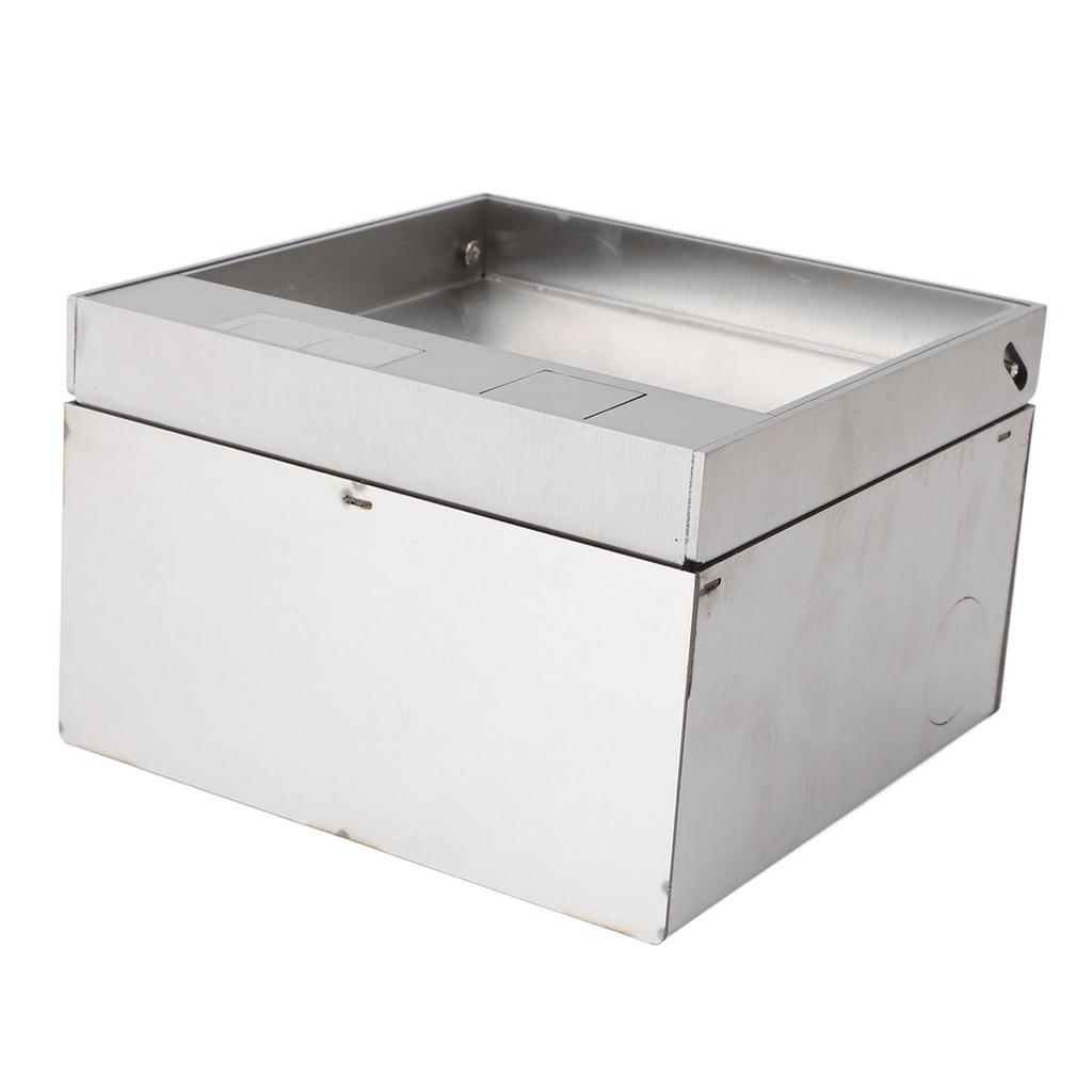 Встраиваемая напольная розетка из нержавеющей стали, скрытая напольная розетка, встроенная, водонепроницаемая, IP44