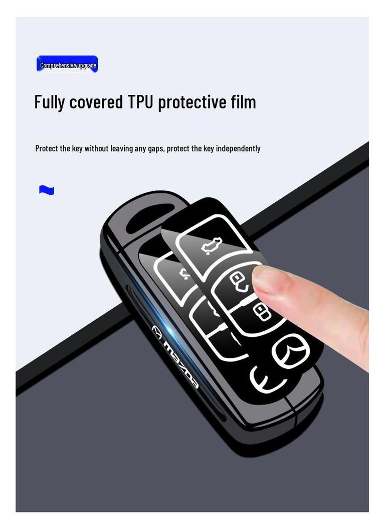 Чехол для ключа Mazda для Axela, CX30, CX5, Atenza, CX50, Xingye, CX4, CX7