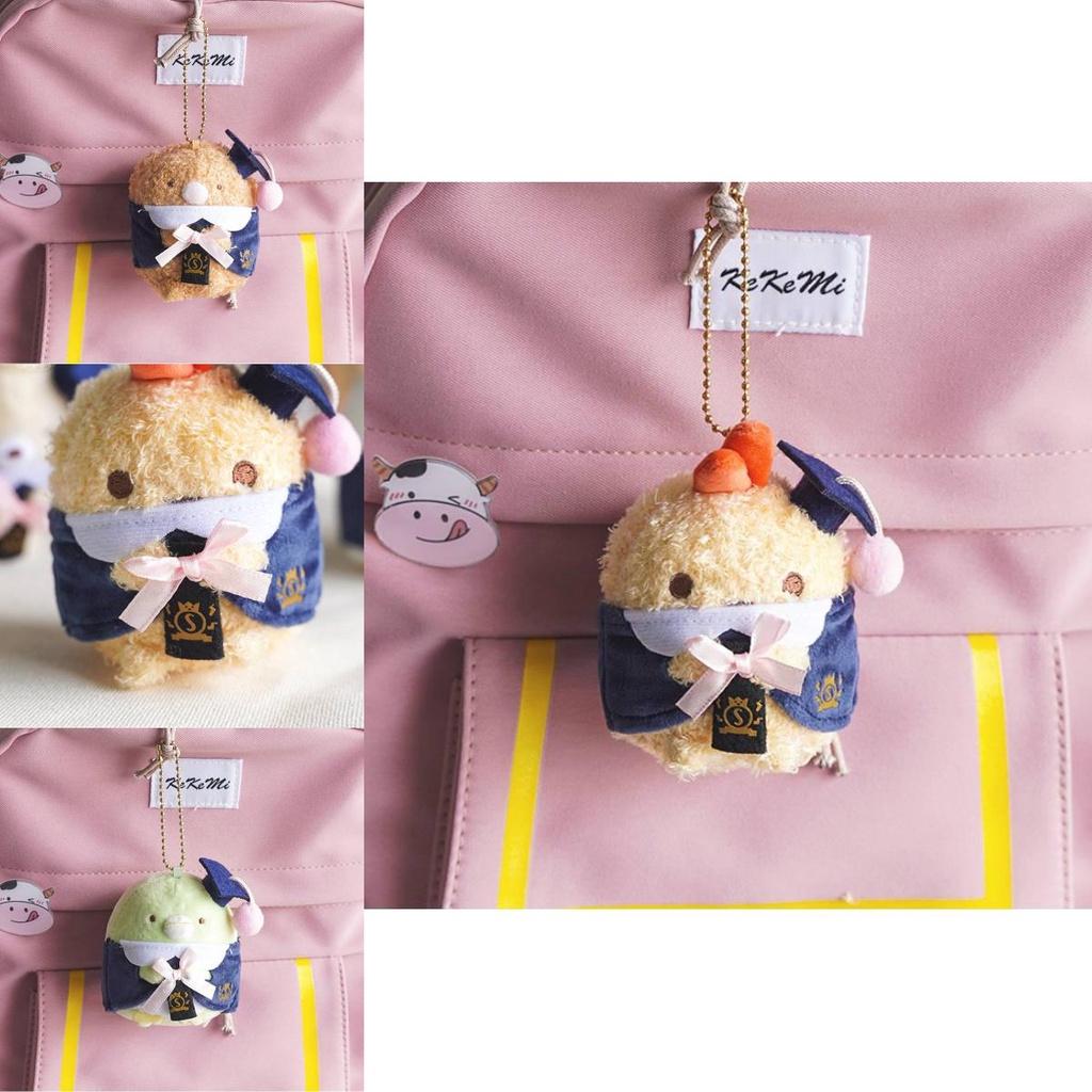 Плюшевый брелок Sumikko Gurashi на выпускной, Милая мягкая игрушка, Мягкая ткань, Стиль пингвина, Идеальный подарок