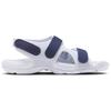 Nike Sunray Adjust 6 Comfortable Durable Low Top Kids Sandals Kids Sandals White Blue DX5544-003