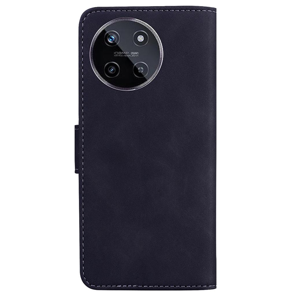 For Realme 11 4G (159.9x73.3x7.95mm) Phone Case Wallet Leather Phone Cover