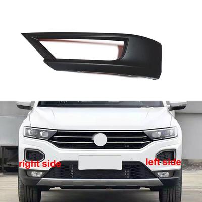 Для Volkswagen VW T-ROC 2018 Крышка противотуманной фары Корпус противотуманной фары Решетка переднего бампера Лампа дальнего света