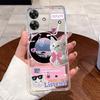Чехол для Realme Note 60 60X Эстетичный Модный Милый Кот Прозрачный Мягкий Силиконовый Чехол Для Realme Note60 X Note60X Чехол для Телефона