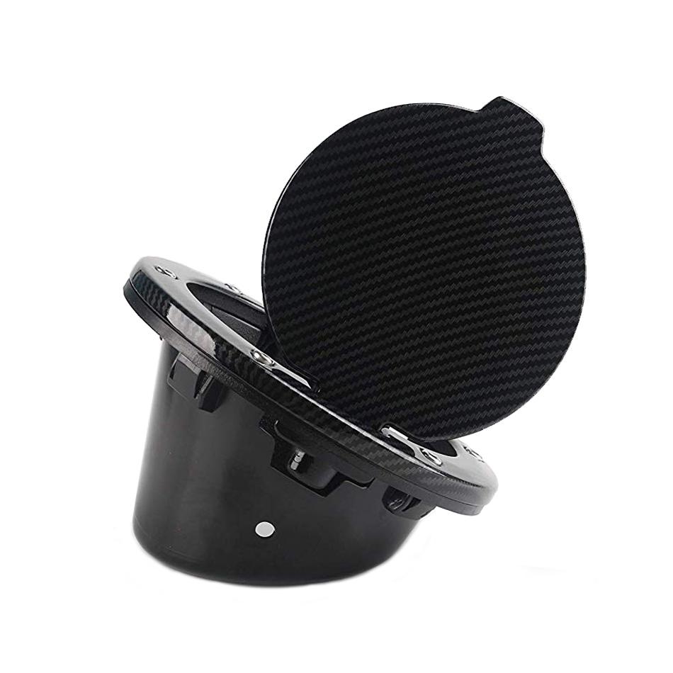 Fuel Tank Cover for Jeep Wrangler JK 2007-2017 Car Oil Tank Cap Cover Carbon Fiber Print Color Styling Accessories