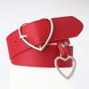 Sanyicai Love Pin Buckle Belt Simple Women'S Heart-Shaped Hanging Decorative Women'S Belt