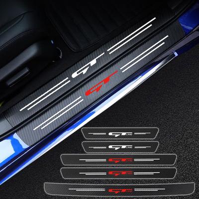 Наклейки на порог автомобиля из углеродного волокна для Sonata Kia GT LINE ELANTRA Sportage Stinger KX5 K3 K4 K5