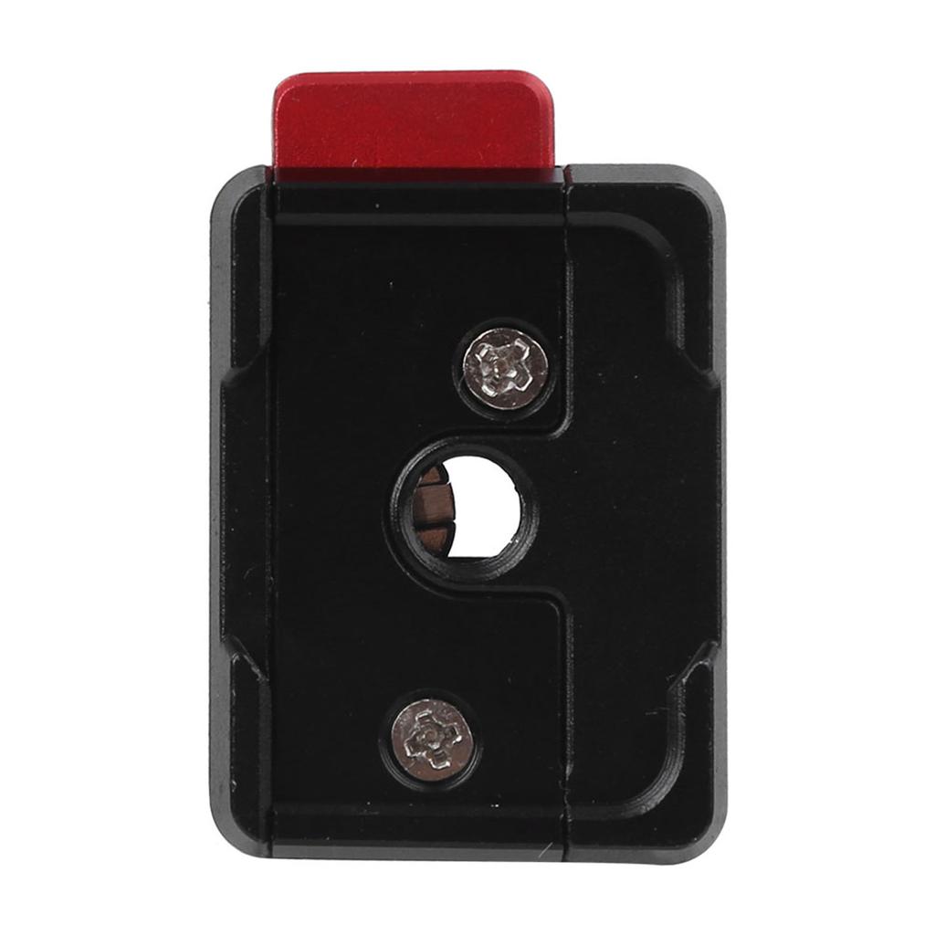 Aluminium Alloy Black Monitor Quick Release Plate 1 4 Inch Screw Fixed Mount Universal Photography Accessory