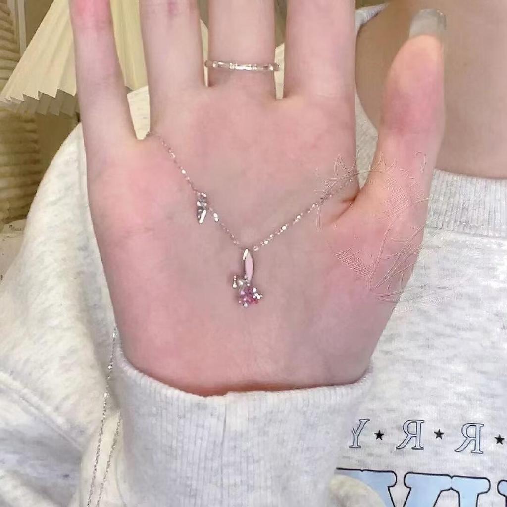 Милое мини-цепочка с морковкой и кроликом для женщин, простое колье, ювелирные изделия, детский подарок