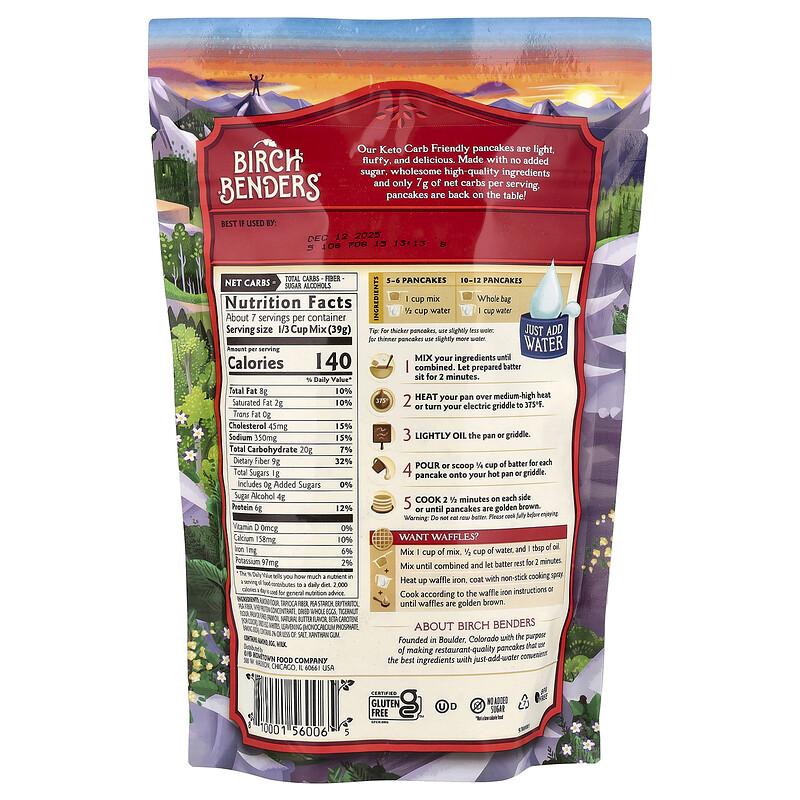 Complete Pancake & Waffle Mix, Keto, 10 oz (283 g)