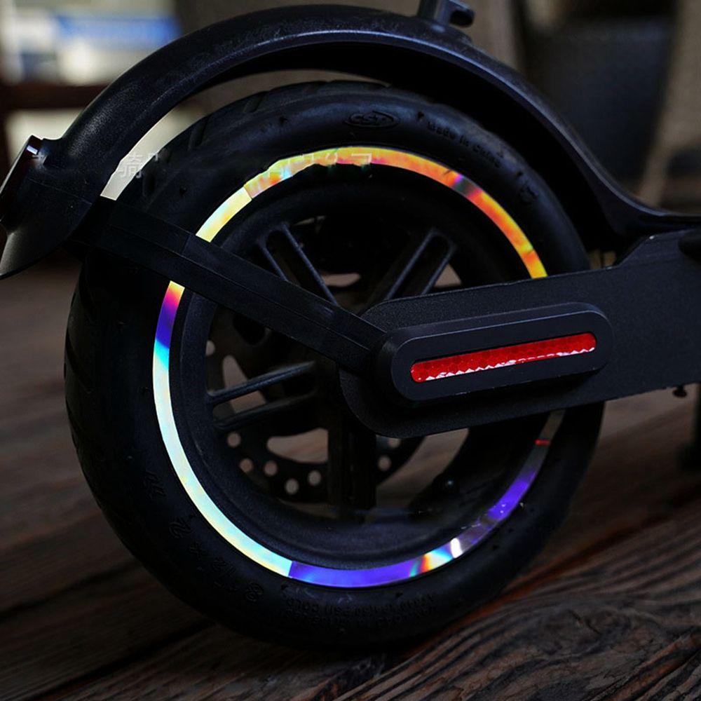 New Outdoor Mijia Wheel Hubs Protective Reflective Sticker Xiaomi M365 Pro Scooter Parts