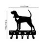 1pc Key Rack & Dog Leash Hanger Wall Metal Pendant Wall Art Home Decor for Kitchen Bathroom Key Holder Decorative Iron Craft
