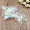 100 PCS Gift Cookie Hot Seal OPP Self Adhesive White Dots Plastic Packaging Bag