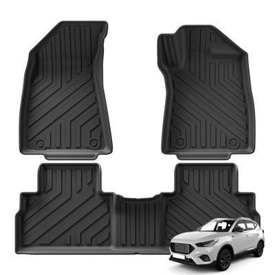 SMABEE RHD для MG ZS EV 2023 2024 2025 TPE 3D Автомобильные коврики для пола Коврик в багажник Водонепроницаемые Всепогодные Аксессуары Черный
