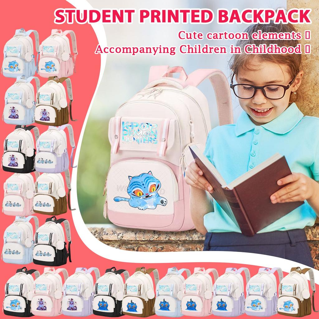 Рюкзак с принтом для студентов