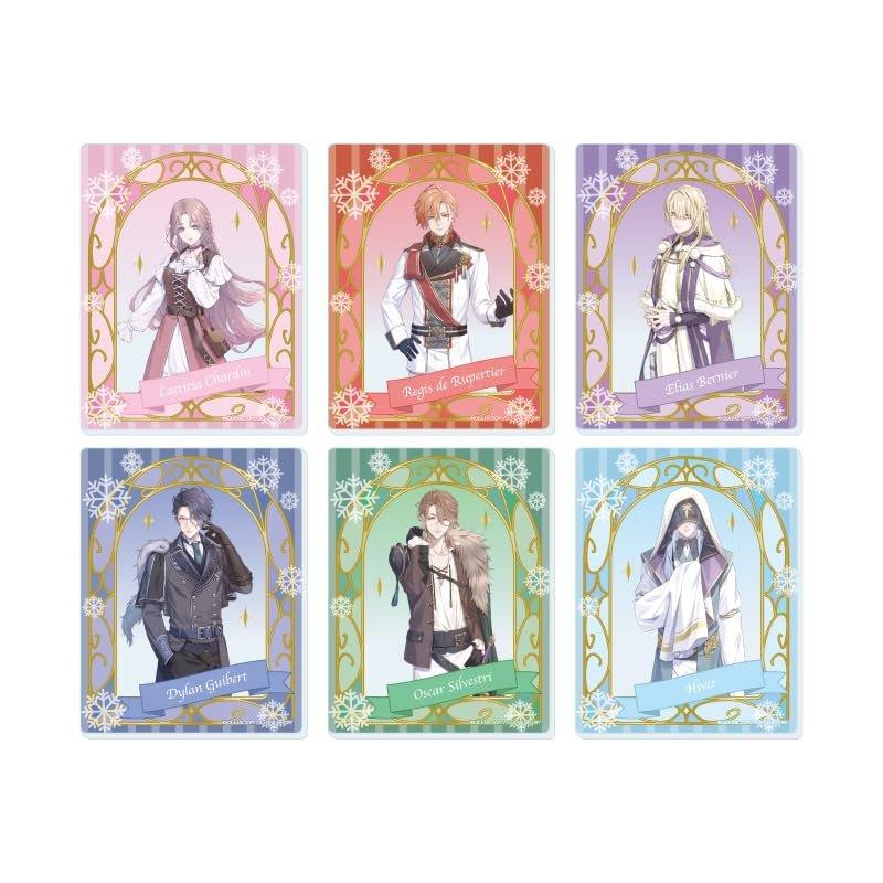 A3 Fuyuzono Sacrifice 01 Official Illustration Acrylic Card Complete Box Set of 6 Anime Collectibles