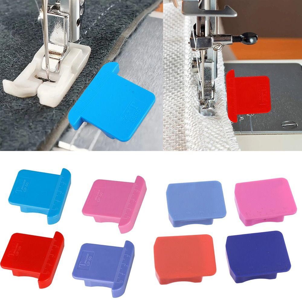 Фиксирующийся Магнитный Направитель Шва для Шитья Противоскользящая Ручка Швейная Линейка Прочный Направитель для Швейной Машины