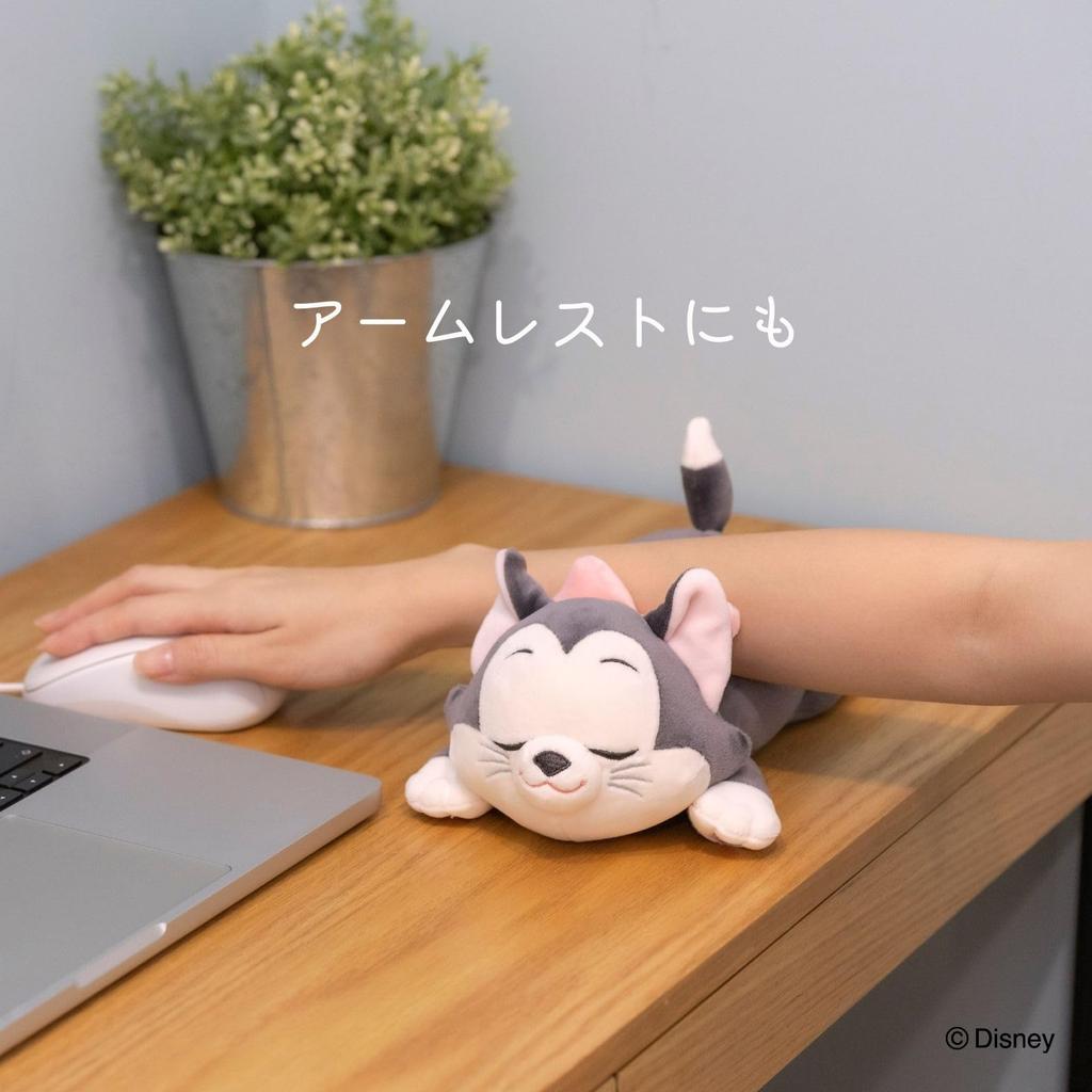 Livheart Figaro Squeeze Cushion, Mochihug (Total Length: Approx. 24.5cm), Soft and Squishy Armrest, 30112-27