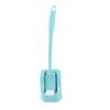 Toilet Brush Set Plastic Double Sided Brush Head Toilet Scrubber Holder Set for Home Hotel Bedroom