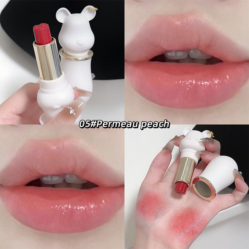 GegeBear Sweetheart Bear Lip Balm Увлажняющий антисушащий праймер под помаду Увлажняющий осенне-зимний праймер под помаду