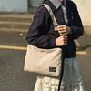 Minimalist Nylon Crossbody Bag Small Shoulder Women Daily Use Lightweight Square Urban Chic