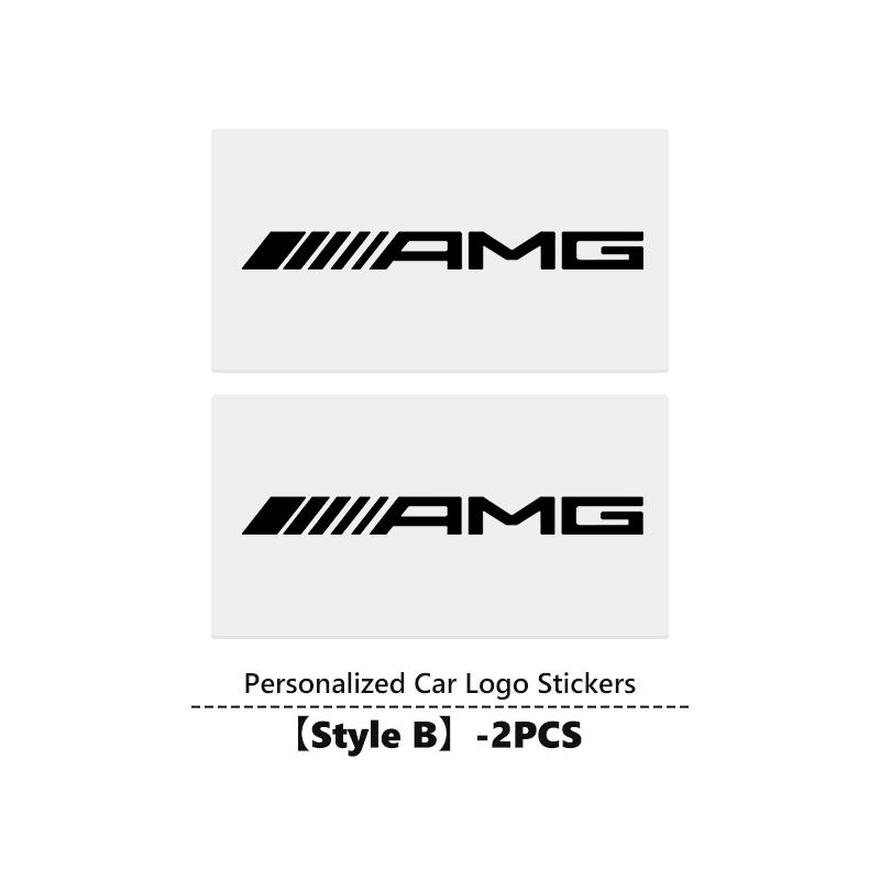 PAD5  Car Stickers Body Glass Center Console Decorative Stickers For AMG Mercedes Benz CITAN VITO SPRINTER CLS SLK W202 W203 W204 W205