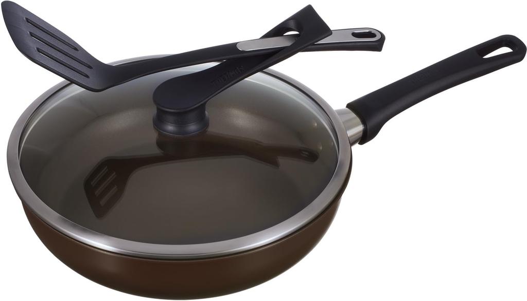 Thermos Stand Type Glass Lid KLH 26cm Compatible Black BK KLH-026