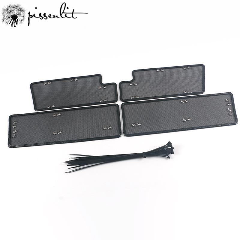 For Volkswagen Passat 2017-2024 Insect Net Sequin Racing Grills Water Tank Protective Net Cover Panel Accessories