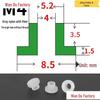 T-Shaped Nylon Insulating Bushing Spacer for M3-M35 Threads