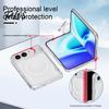 Ударопрочный Акриловый Чехол для IPhone Duo Магнитный Тонкий Защитный Чехол для Телефона 2026, Прозрачная Анти-желтеющая Крышка Анти-отпечатки Пальцев Skin с Нескользящим Захватом &