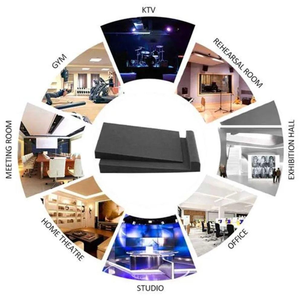 Противоударные изоляционные подушечки для студийного монитора, звукоусиливающая подушка, подставка для динамика, комната для фортепиано