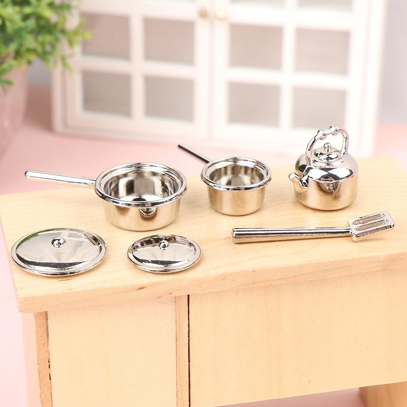 1/12 кукольный домик, мини-кухонные принадлежности, модель кукольного домика, кухонный горшок, лопаточка, украшение